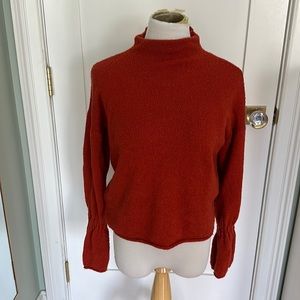 Haute Monde orange sweater